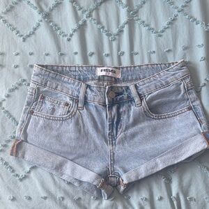 RSQ Womens Low Rise Cuffed Micro Shorts